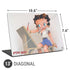 Betty Boop The Artist Universal Laptop 13in (10.6 x 7.6in) Skin